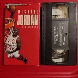 Michael Jordan His Airness NBA Superstar Series 1999 VHS Tape